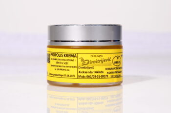 Cream based on propolis 40%